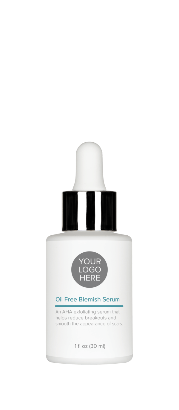 Oil-Free Blemish Serum in opal glass component (1.0 oz)